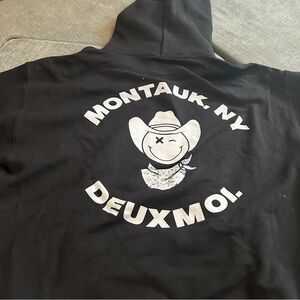 Deuxmoi Country Mart black Hoodie Medium